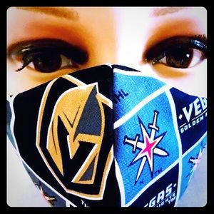 NHL Vegas Golden Knight Mask *new handcrafted